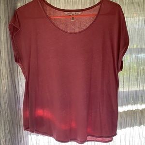 Pink Loose T-shirt Casual Top